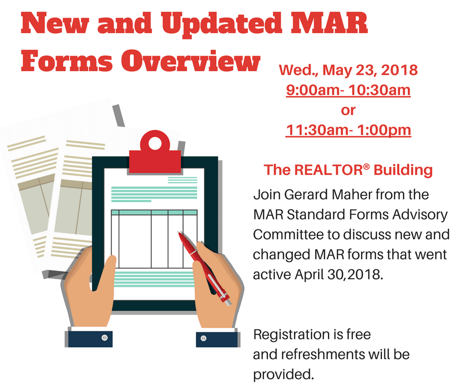 New MAR FormsLive April 30 1